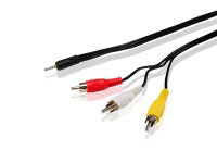 Conceptronic Mini-Jack to Composite Video and Audio Cable (C31-261)
